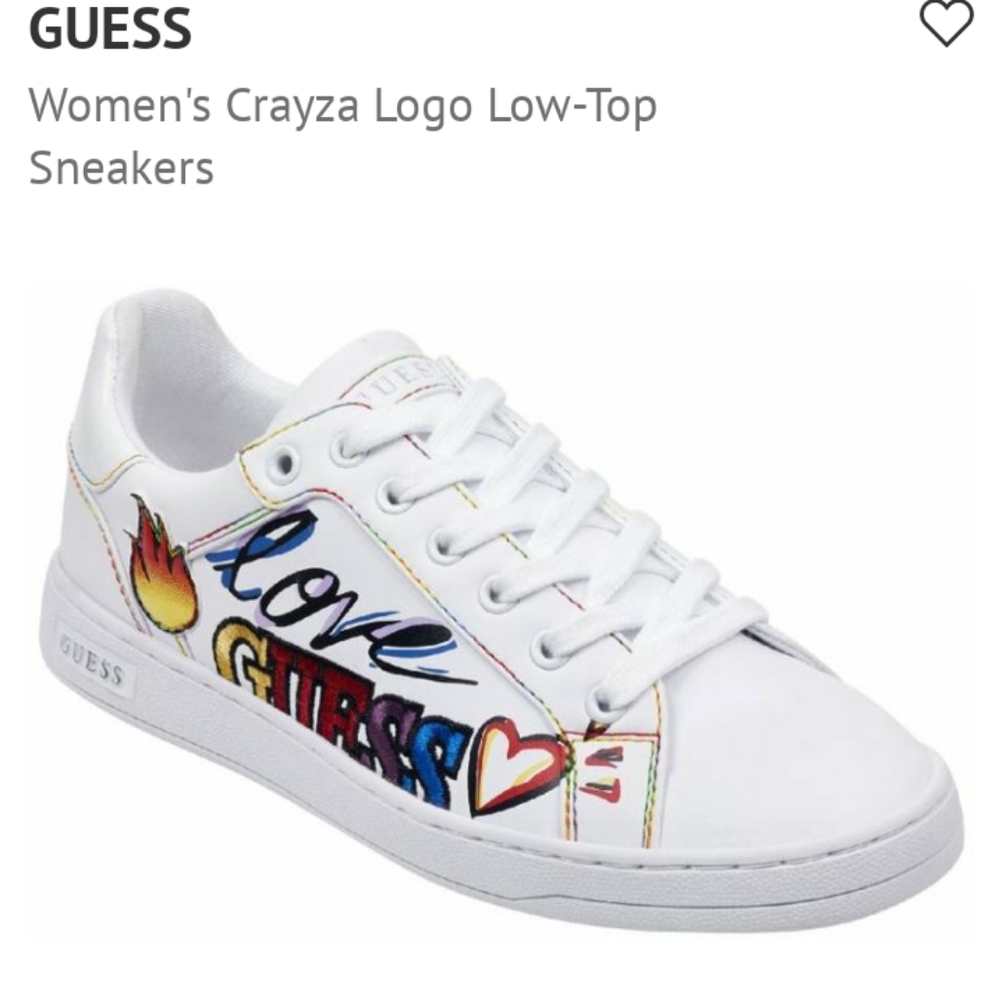 "New" GUESS Womens CRAYZA Sneakers